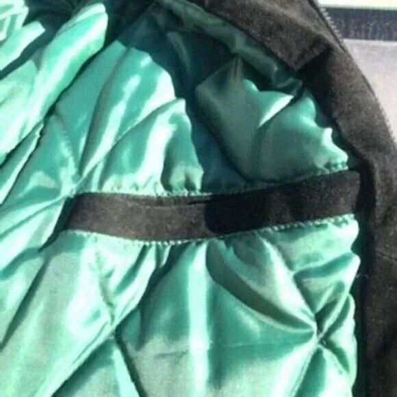 Suede Jacket . Size: Extra Large {46-48} . Varsity Full Zip . Green Bay Packers - Picture 3 of 8